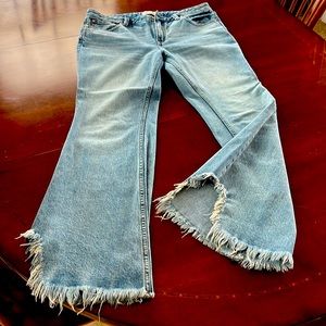 Free People We The Free flare 70s style mid-rise jeans